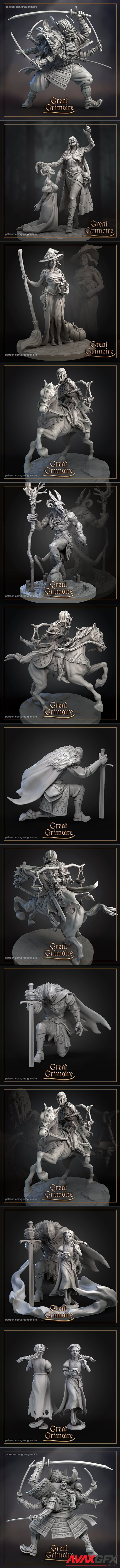 Great Grimoire Witches Sabbath June 2021 – 3D Printable STL