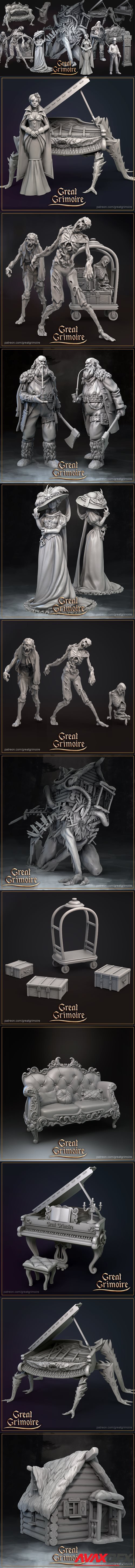 Great Grimoire September 2021 – 3D Printable STL