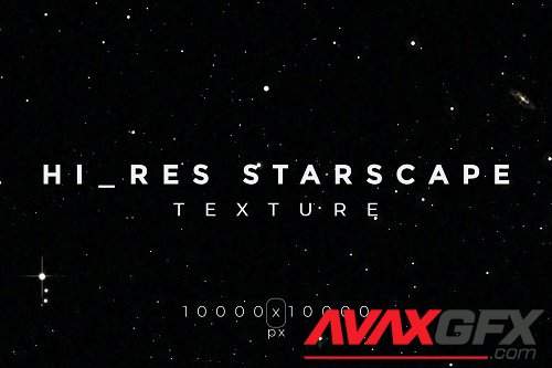 Hi_Res Starscape Texture