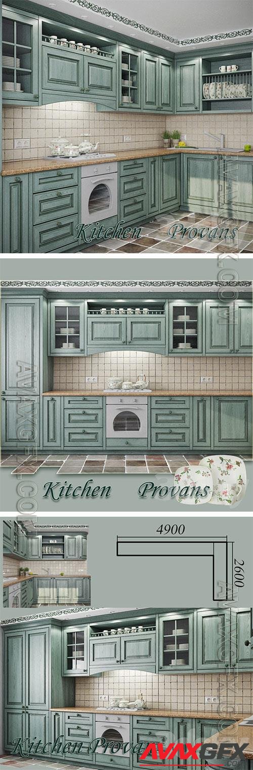 Provence style kitchen