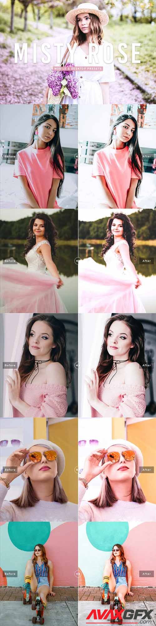 Misty Rose Pro Lightroom Presets V2 - 6924890