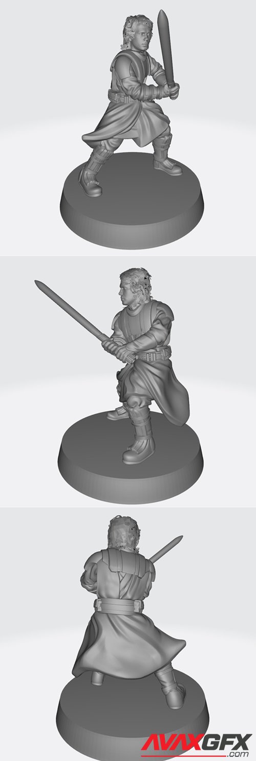 Anakin Skywalker – 3D Printable STL