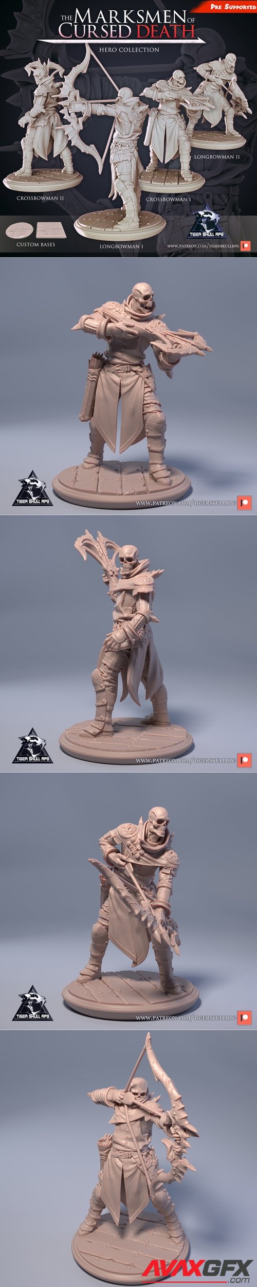Marksmen of Cursed Death Hero Collection – 3D Printable STL
