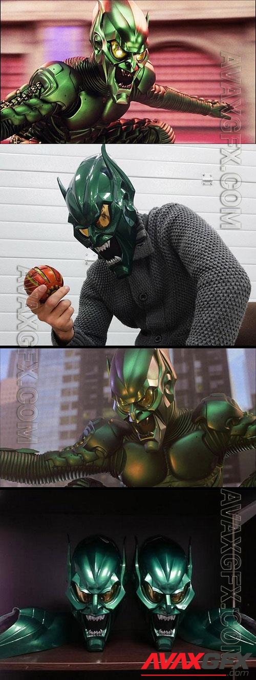 Green Goblin Helmet From The Raimi Spider Man - DO3D