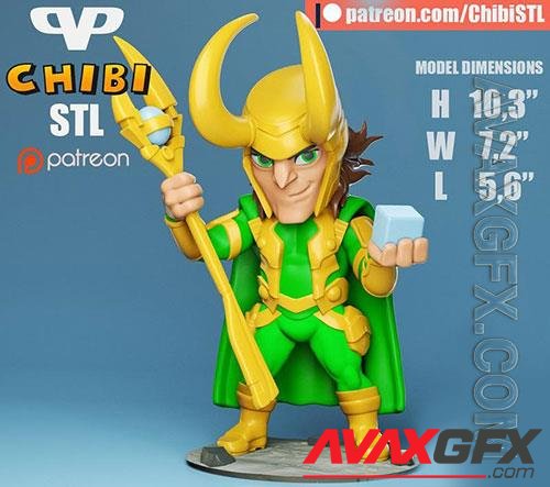 3DXM - Loki Chibi