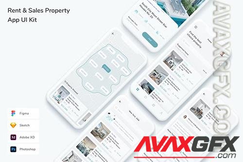 Rent & Sales Property App UI Kit 3SYEDB7