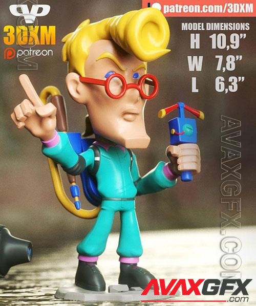 3DXM - Egon Spengler Chibi