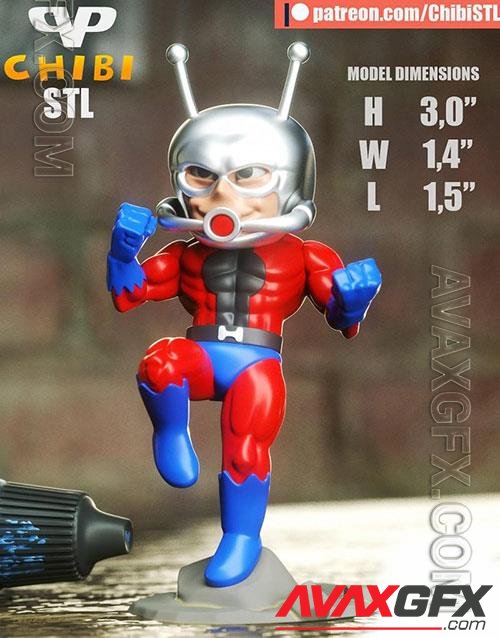 3DXM - Ant-Man Chibi (Marvel)
