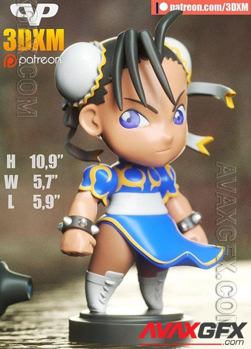 3DXM - Chun-Li Chibi