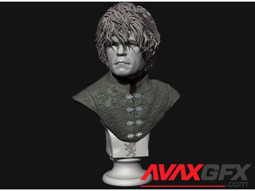 Tyrion Lannister Bust – 3D Printable STL