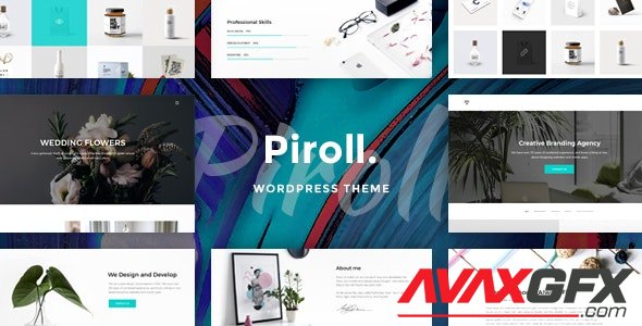 ThemeForest - Piroll v1.2.1 - Portfolio WordPress Theme - 20672319