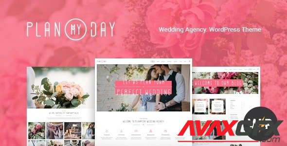 ThemeForest - Plan My Day v1.1.7 - Wedding / Event Planning Agency WordPress Theme - 17501688