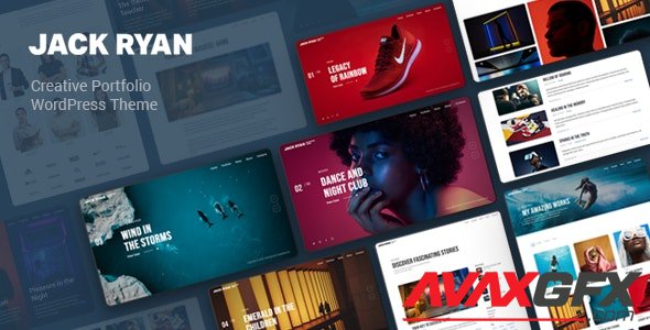 ThemeForest - Jack Ryan v1.0.2 - Creative Portfolio WordPress Theme - 26423142