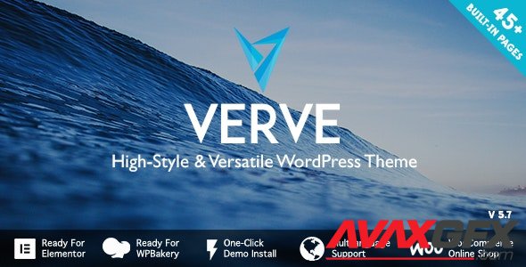 ThemeForest - Verve v5.7 - High-Style WordPress Theme - 14758884 - NULLED