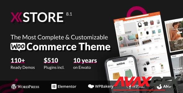 ThemeForest - XStore v8.0.12 - Multipurpose WooCommerce Theme - 15780546 - NULLED