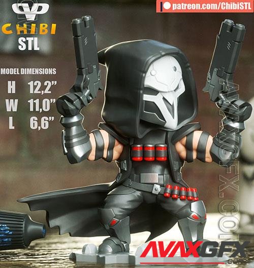 3DXM - Overwatch Reaper Chibi