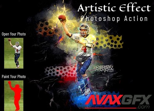 Artistic Effect Photoshop Action - 6936674