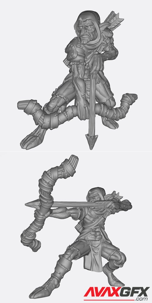Goblin Archer – 3D Printable STL