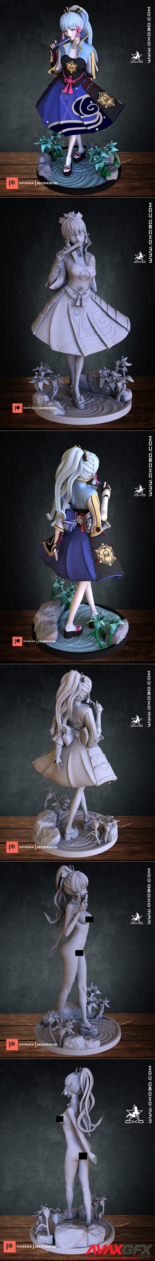 Ayaka – 3D Printable STL