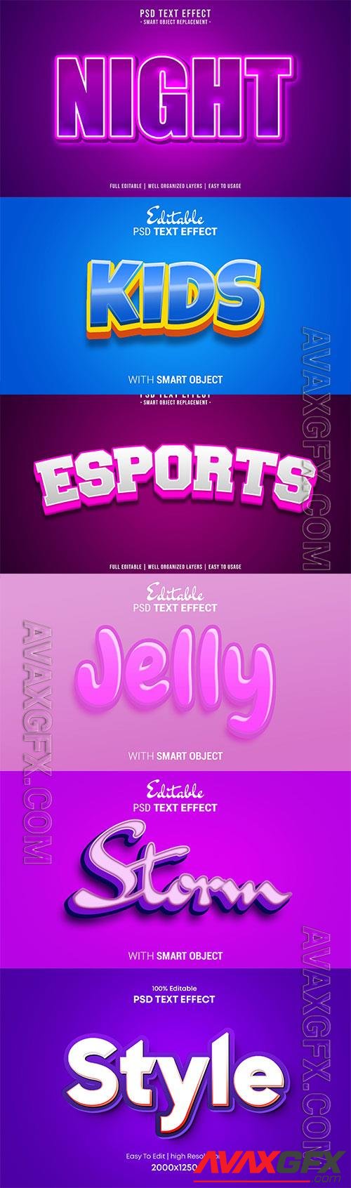 Psd text effect set vol 142