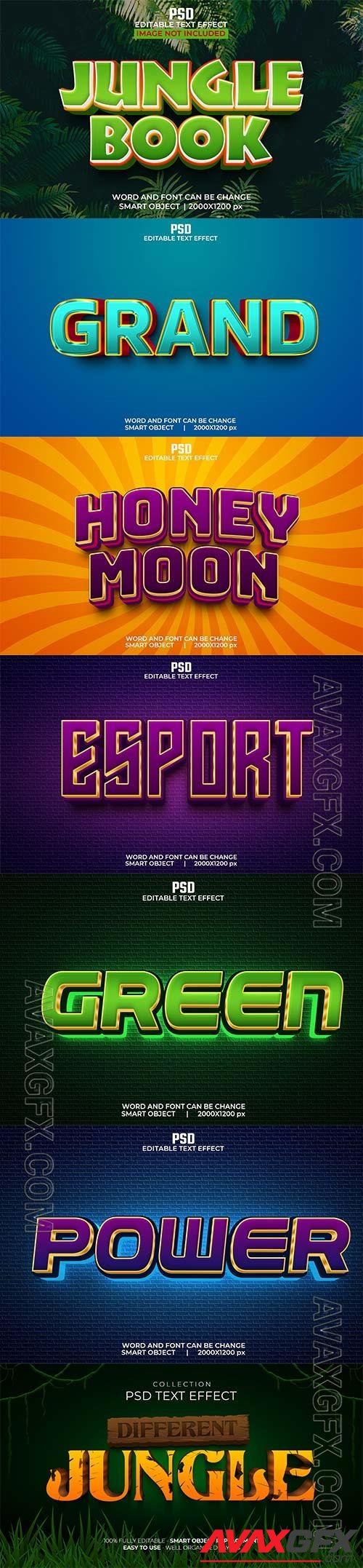 Psd text effect set vol 147
