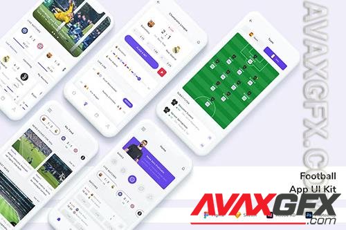 Football App UI Kit AVW2L3K