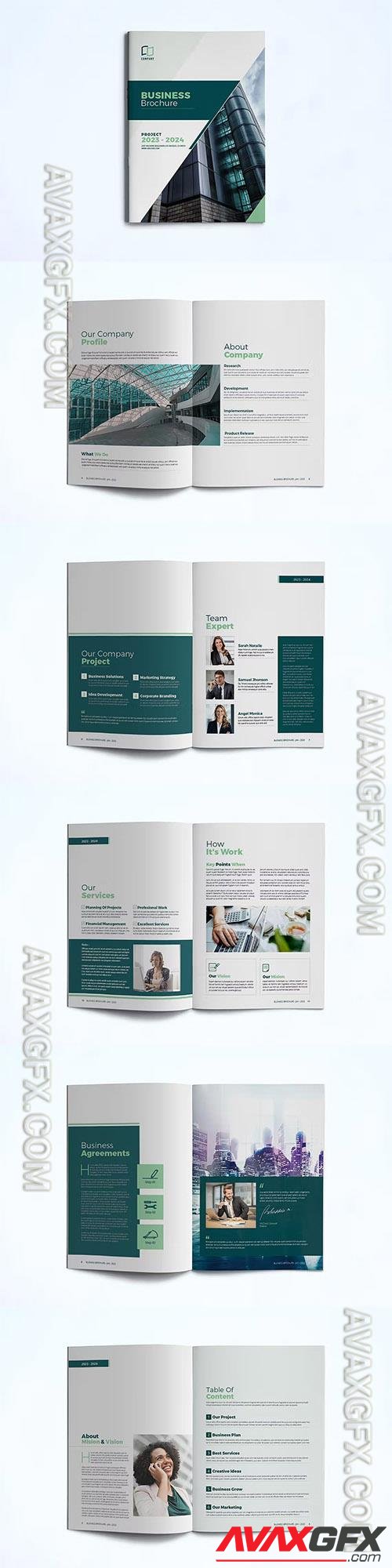 Business Brochure Template YG5BSQT