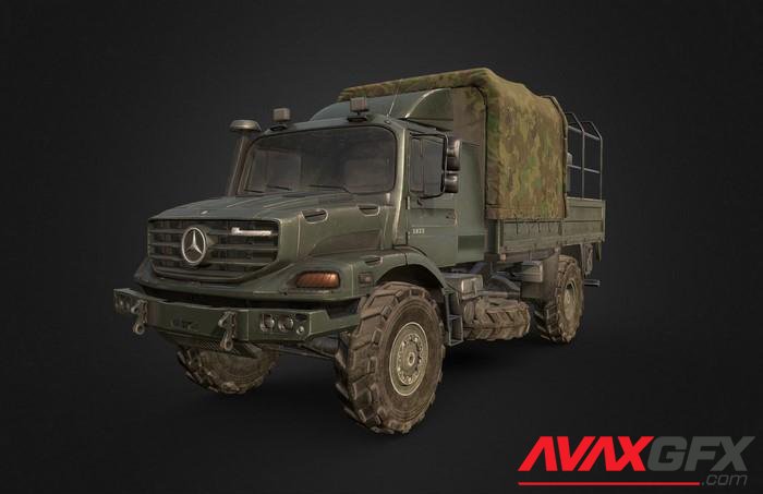 Army Mercedes