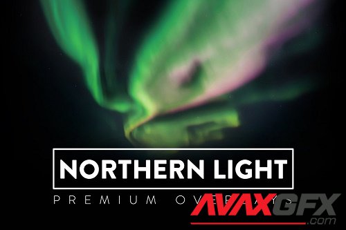 40 Northern Light Overlays - 6453751