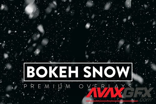 50 Bokeh Snow Overlay - 6454505