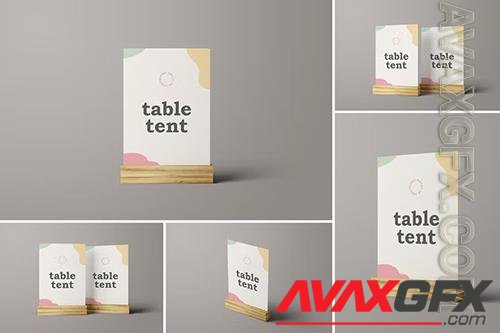 Table Tent Mockups XZBGSXY