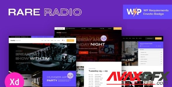 ThemeForest - Rare Radio v1.0.6 - Online Music Radio Station & Podcast WordPress Theme - 24461451