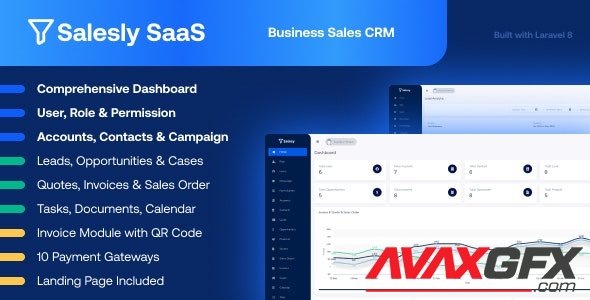 CodeCanyon - Salesy SaaS v2.5.6 - Business Sales CRM - 30241292 - NULLED