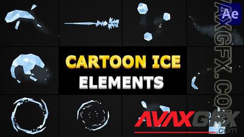 Cartoon Ice Elements | After Effects 35995394 (VideoHive)