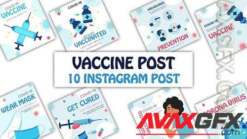 Social Media Posts for COVID-19 Vaccine 35997106 (VideoHive)