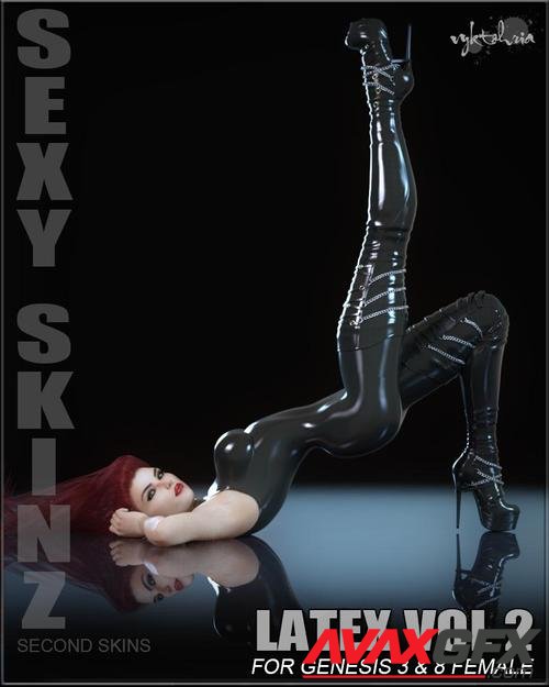 Sexy Skinz - Latex Vol 2 for G3F and G8F