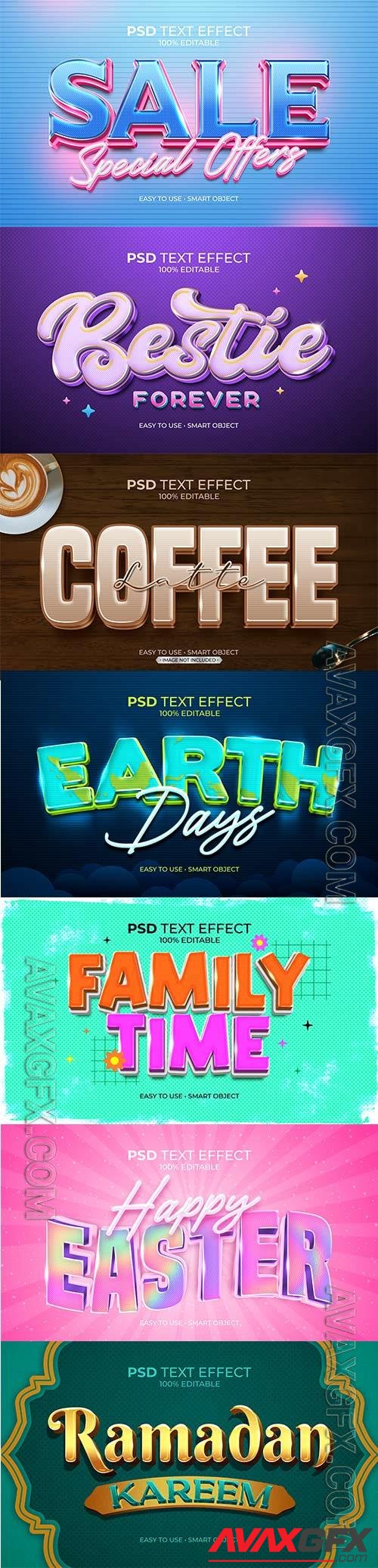 Psd text effect set vol 164