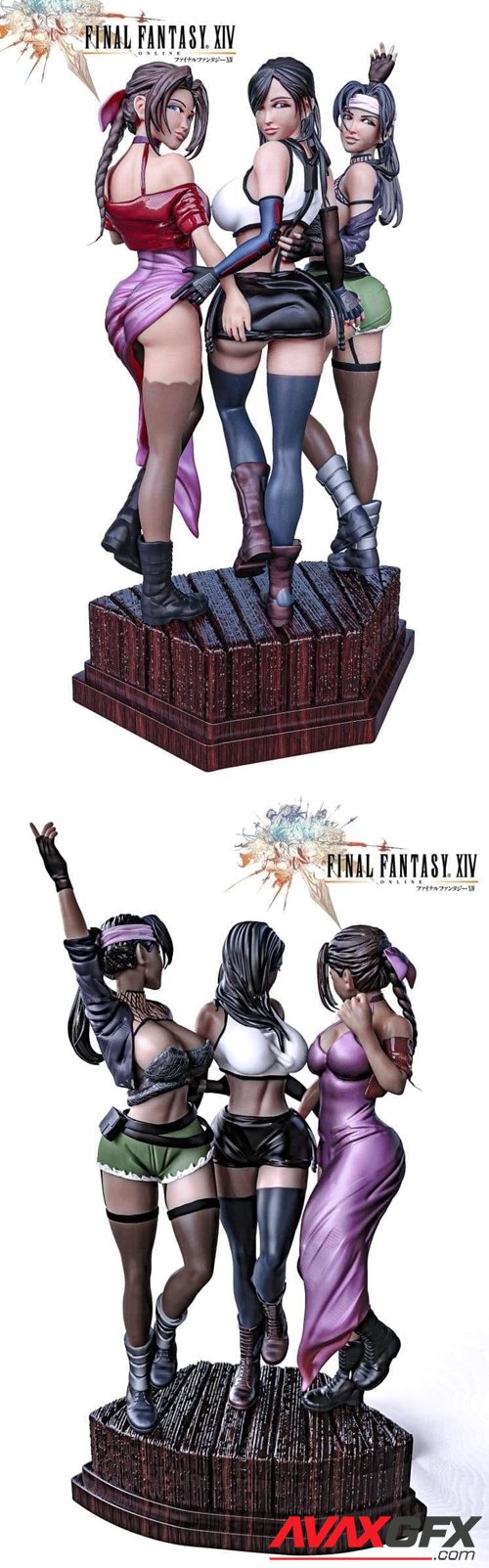 Sexy Final Fantasy 7 – 3D Printable STL