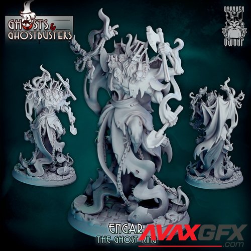 Engar the ghost king – 3D Printable STL