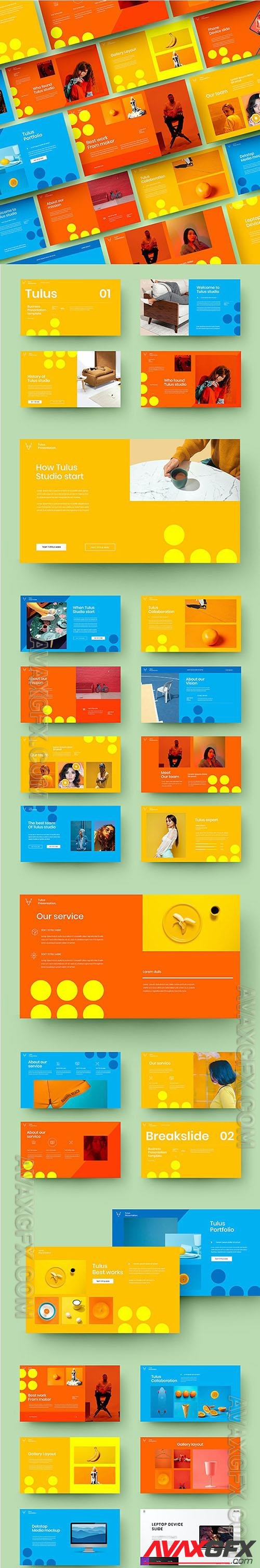 Tulus – Business Presentation Powerpoint, Keynote and Google Slides Templates