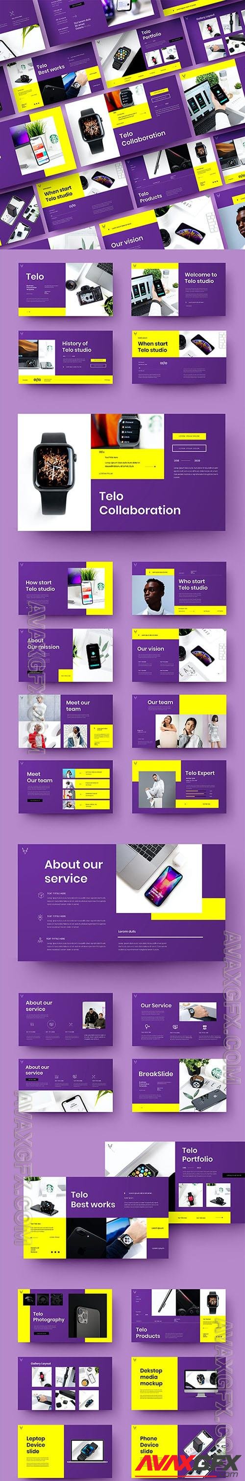 Telo – Business Presentation Powerpoint, Keynote and Google Slides Templates