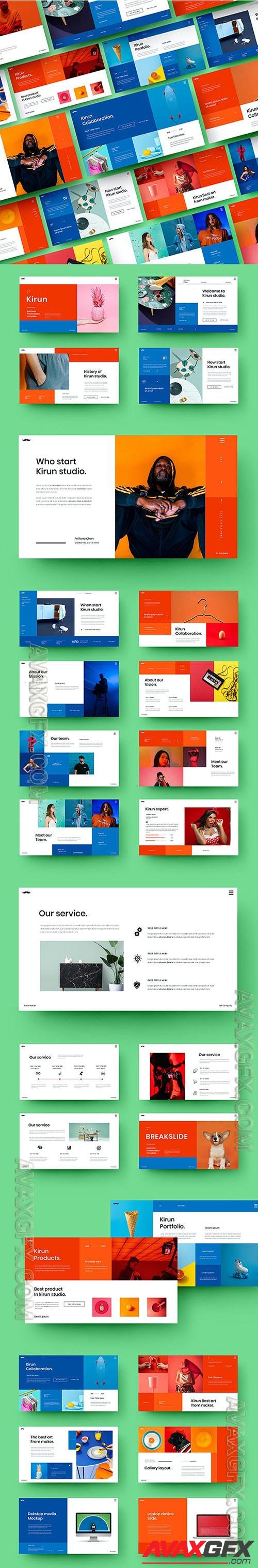 Kirun – Business Presentation Powerpoint, Keynote and Google Slides Templates