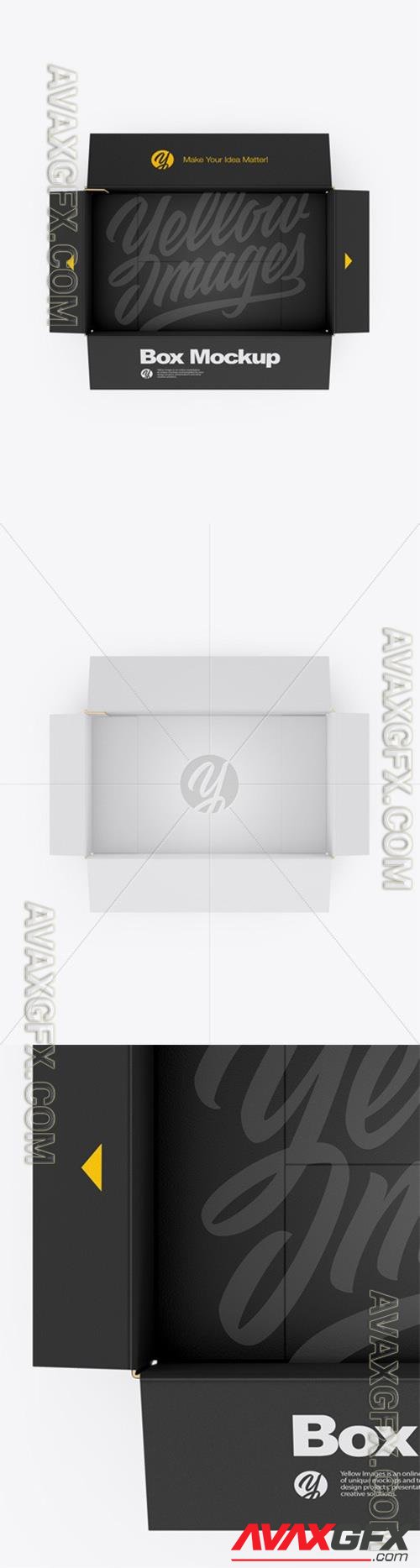 Opened Paper Box Mockup 46477 TIF