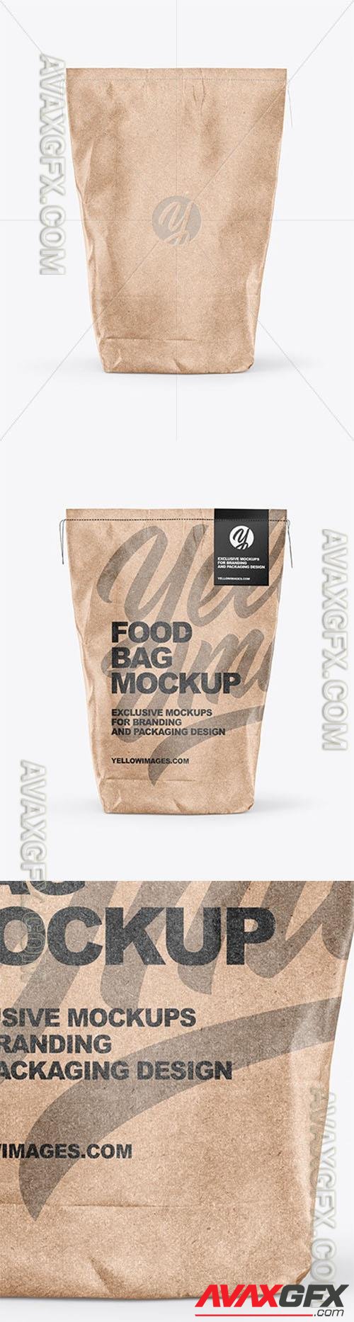 Food Kraft Bag Mockup 47619 TIF