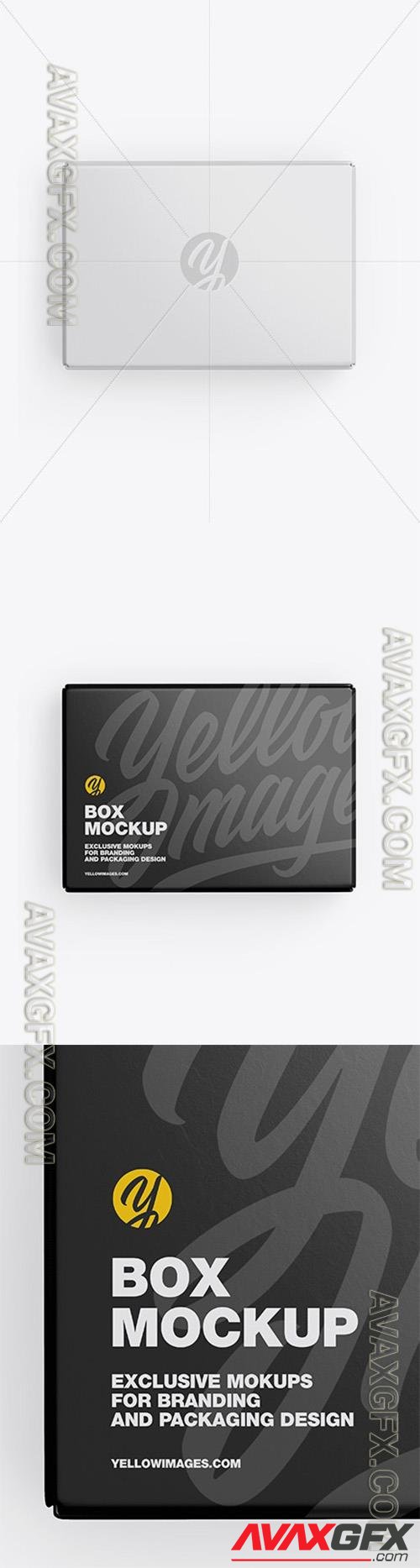 Glossy Paper Box Mockup 50359 TIF