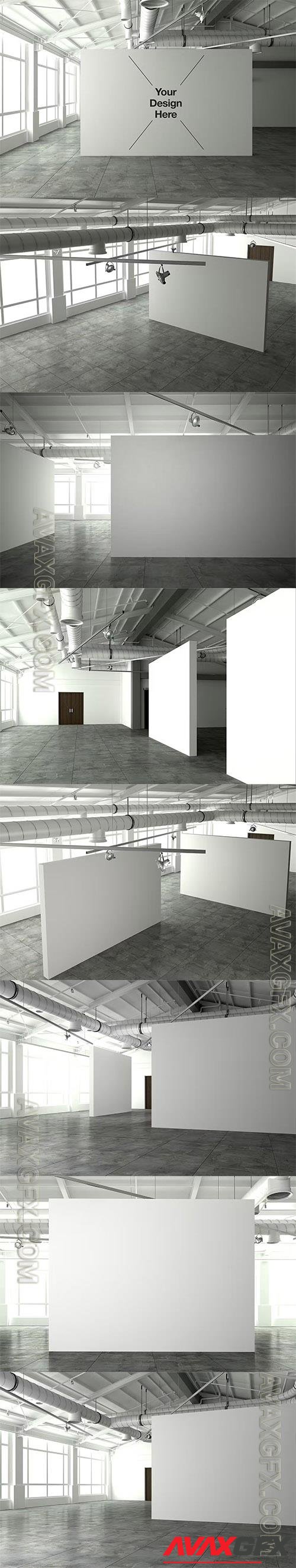 Gallery / Wall Graphic Mockup HLP24EJ