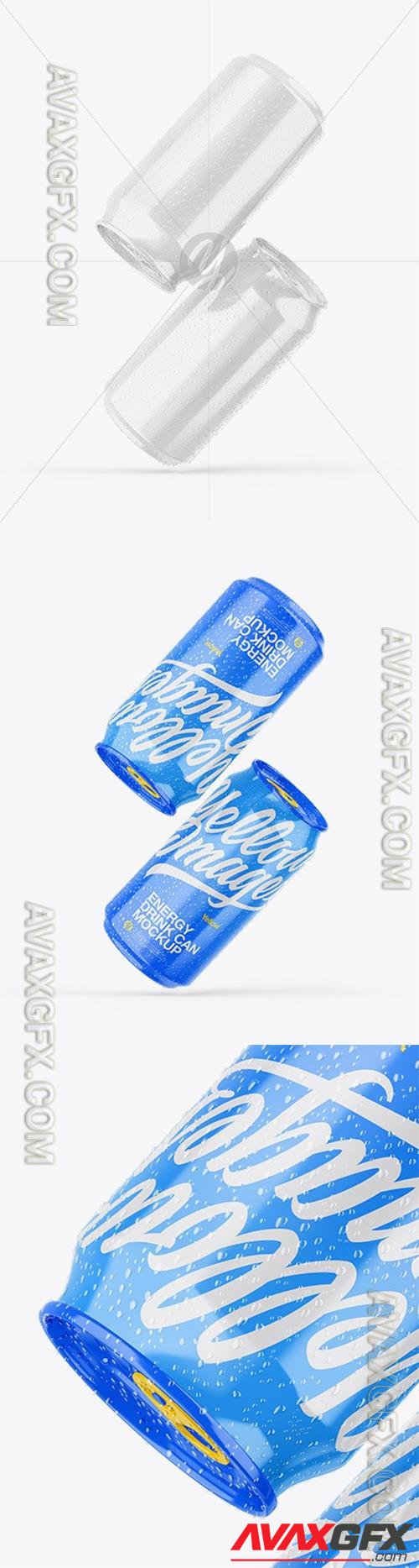 Two Glossy Cans Mockup 65281 TIF