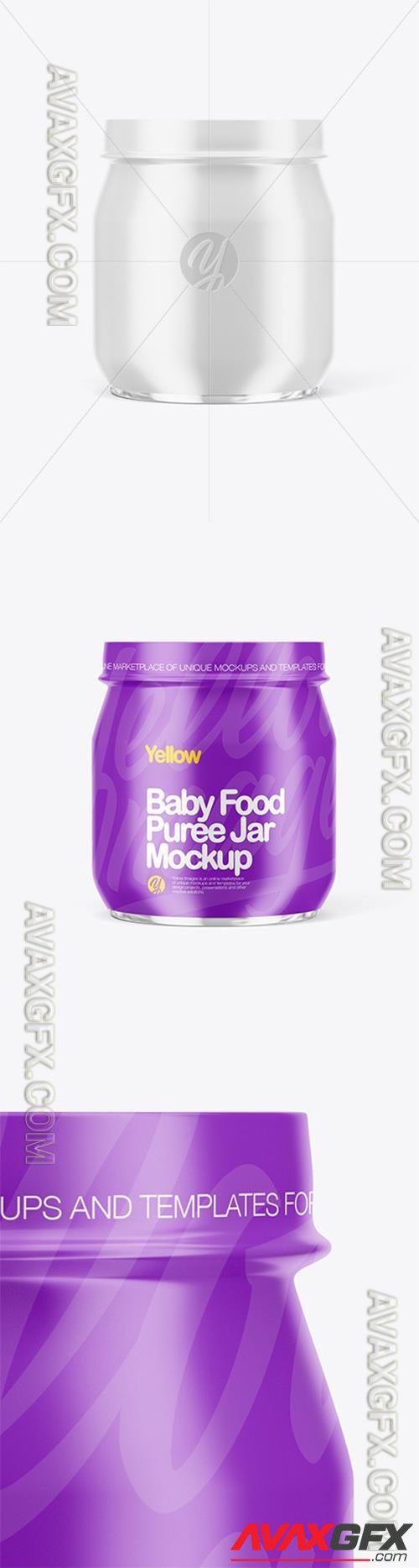 Glossy Babyfood Jar Mockup 65266 TIF