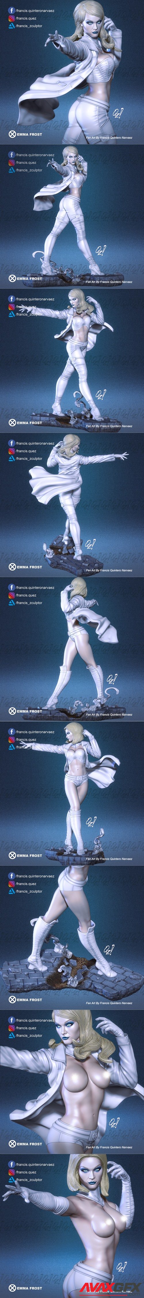 Emma Frost - Special Version – 3D Printable STL