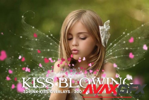 Kiss Blowing Overlays